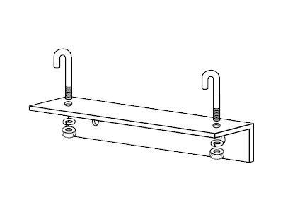 Homaco ladder bracket