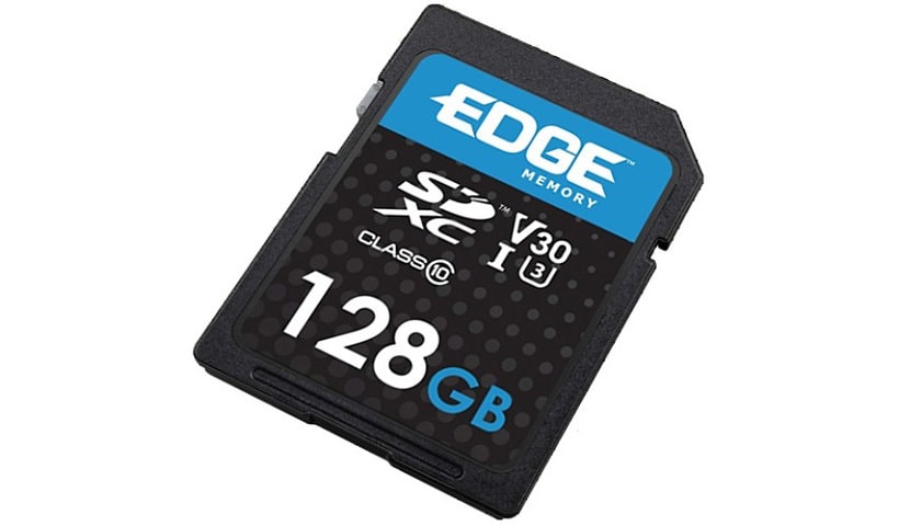 EDGE - flash memory card - 128 GB - SDXC