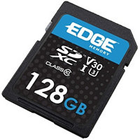EDGE - flash memory card - 128 GB - SDXC