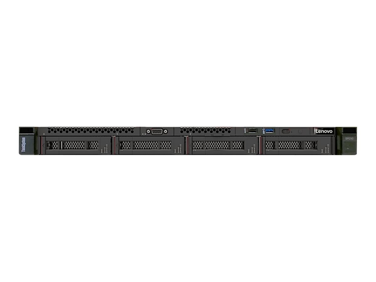 Lenovo ThinkSystem SR250 - rack-mountable - Xeon E-2136 3.3 GHz - 8 GB
