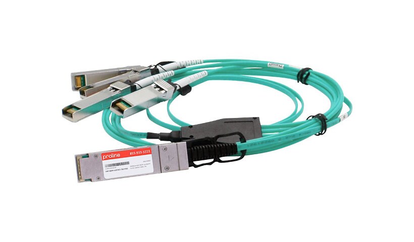 Proline 40GBase-AOC direct attach cable - TAA Compliant - 7 m