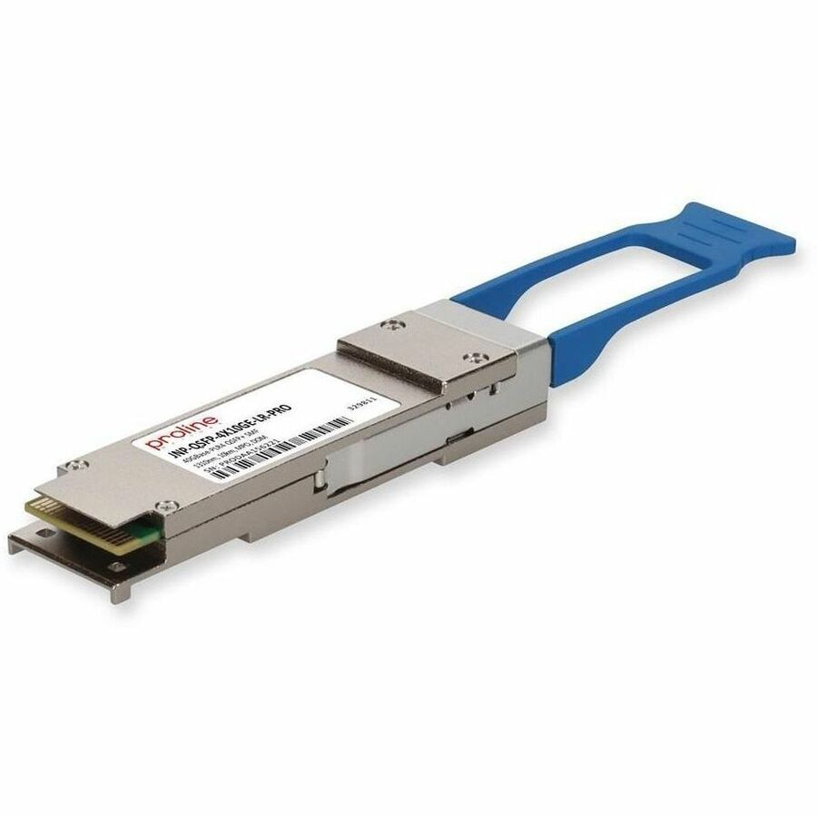 Proline Juniper Networks® JNP-QSFP-4X10GE-LR Compatible TAA 40GBase-PLR4 QSFP+ Transceiver (SMF, 1310nm, 10km, MPO, DOM)