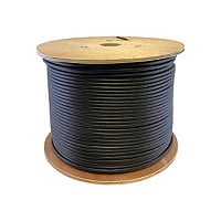 Proline 1000ft Non-terminated Black Cat6 UTP PVC Copper Patch Cable