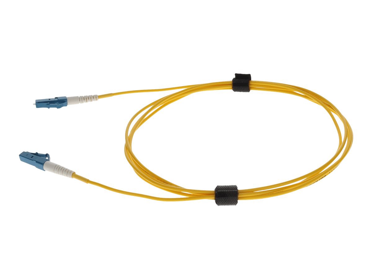 Proline 10m LC to LC Yellow OS2 Simplex OFNR (Riser-Rated) SMF Fiber Patch Cable