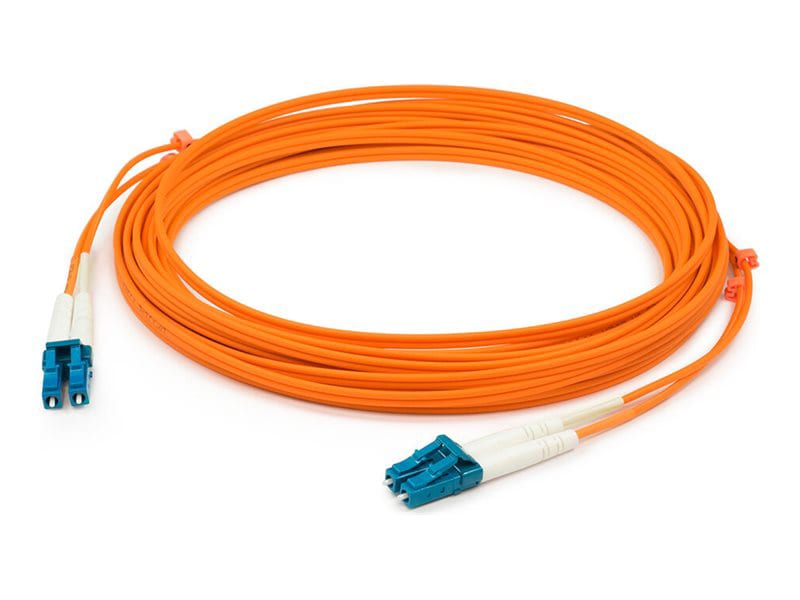 Proline 2m LC (M) to LC (M) Orange OM2 Duplex OFNR Fiber Patch Cable