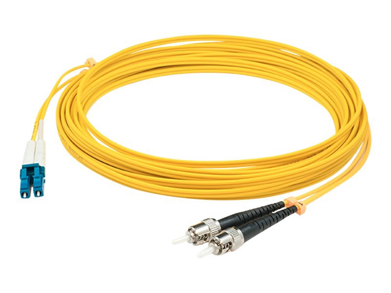 Proline 2m ST to LC Yellow OS2 Simplex OFNR (Riser-Rated) SMF Fiber Patch C