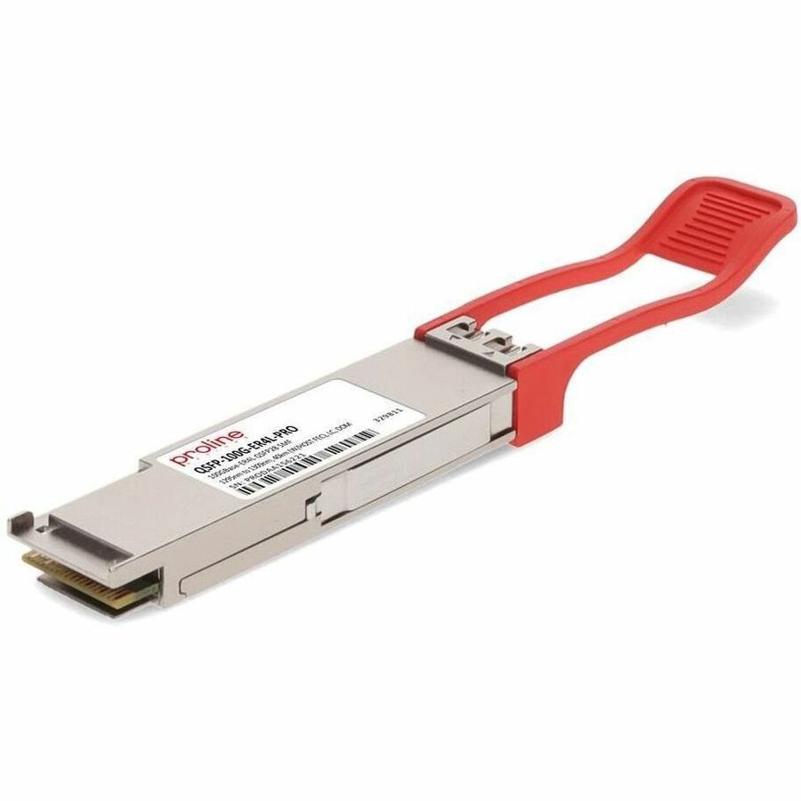 Proline Juniper Networks QSFP-100G-ER4L Compatible TAA Compliant 100GBase-ER4L QSFP28 Transceiver (SMF, 1295nm to