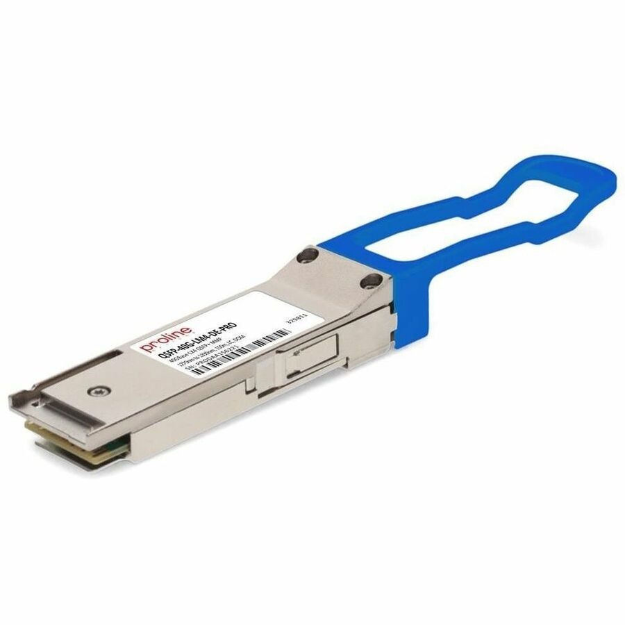 Proline Dell® QSFP-40G-LM4 Compatible TAA 40GBase-LX4 QSFP+ Transceiver (SMF, 1270nm to 1330nm, 150m, LC, DOM)
