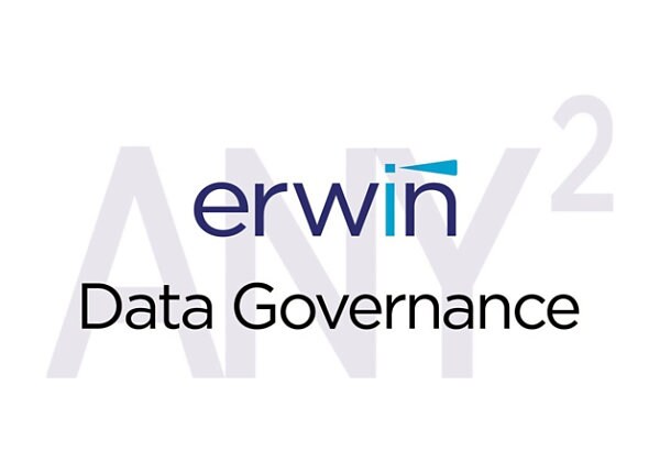 erwin Data Governance - On-Premise subscription license (3 years) + 1 Year Enterprise Maintenance - 1 license