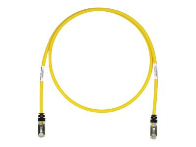 Panduit TX6A 10Gig patch cable - 25 ft - yellow