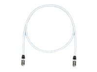 Panduit TX6A 10Gig patch cable - 6.6 ft - international gray
