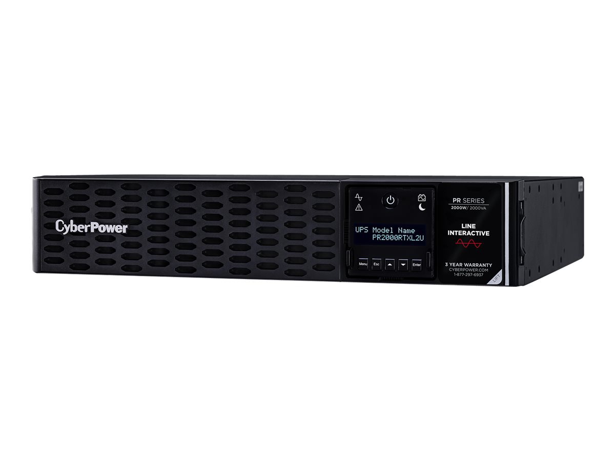 CyberPower Smart App Sinewave PR2000RTXL2U - UPS - 2000 Watt - 2000 VA
