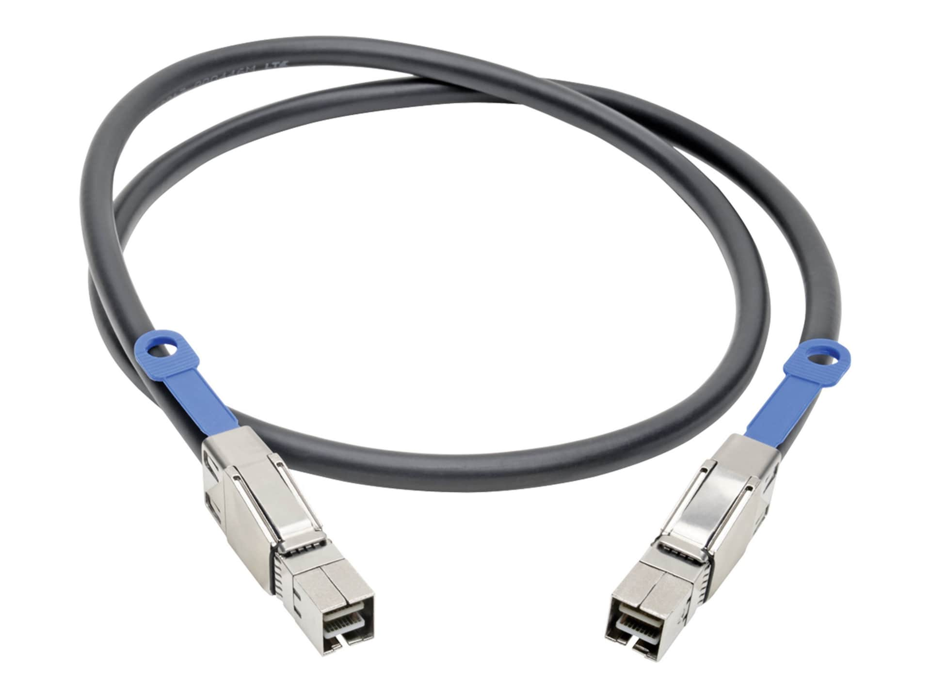 Eaton Tripp Lite Series Mini-SAS External HD Cable SFF-8644 to SFF-8644 12Gbps 1M 3.3ft - SAS external cable - 3.3 ft