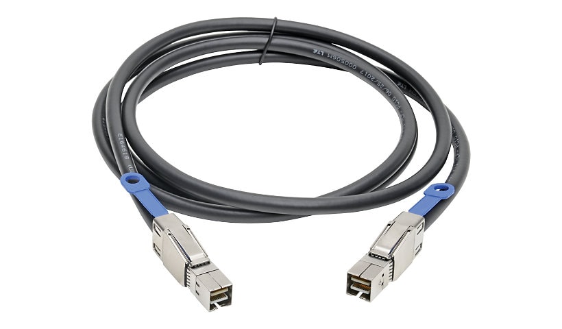 Tripp Lite Mini-SAS External HD Cable SFF-8644 to SFF-8644 12Gbps 2M 6.6ft - SAS external cable - 6.6 ft
