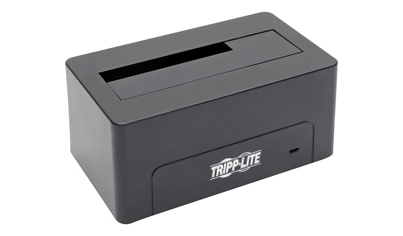 Tripp Lite USB 3.1 Type-C to SATA Quick Dock, 10 Gbps, 2.5 and 3.5 in. HDD/SDD, Thunderbolt 3 Compatible - HDD docking