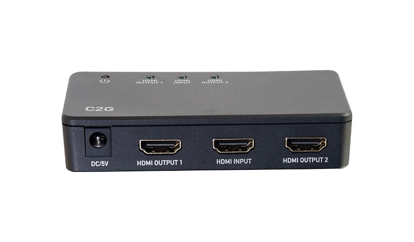 C2G 2-Port 4K HDMI Splitter - Distribution Amplifier