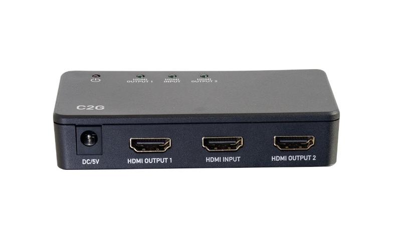 C2G 2-Port 4K HDMI Splitter - Distribution Amplifier - 41057 - Audio & Video Cables -
