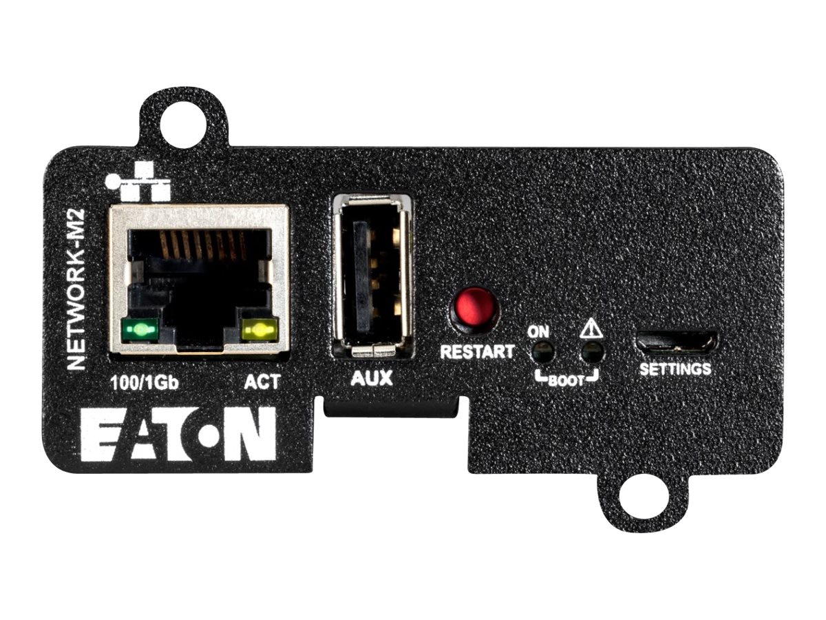 Thumbnail 2 of 7 for Eaton Cybersecure Gigabit NETWORK-M2 Card for UPS and PDU, UL 2900-1 and IEC 62443-4-2 Certified