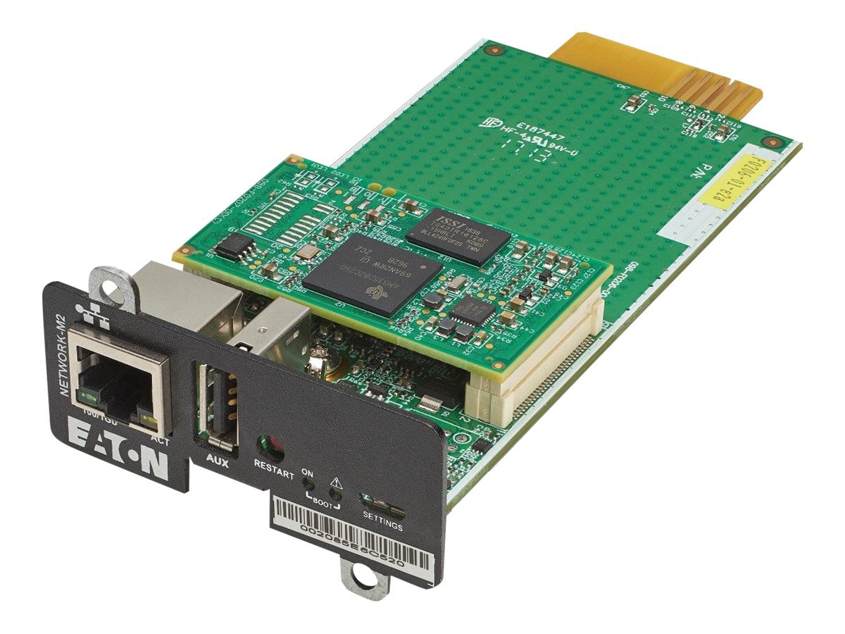 Thumbnail 3 of 7 for Eaton Cybersecure Gigabit NETWORK-M2 Card for UPS and PDU, UL 2900-1 and IEC 62443-4-2 Certified
