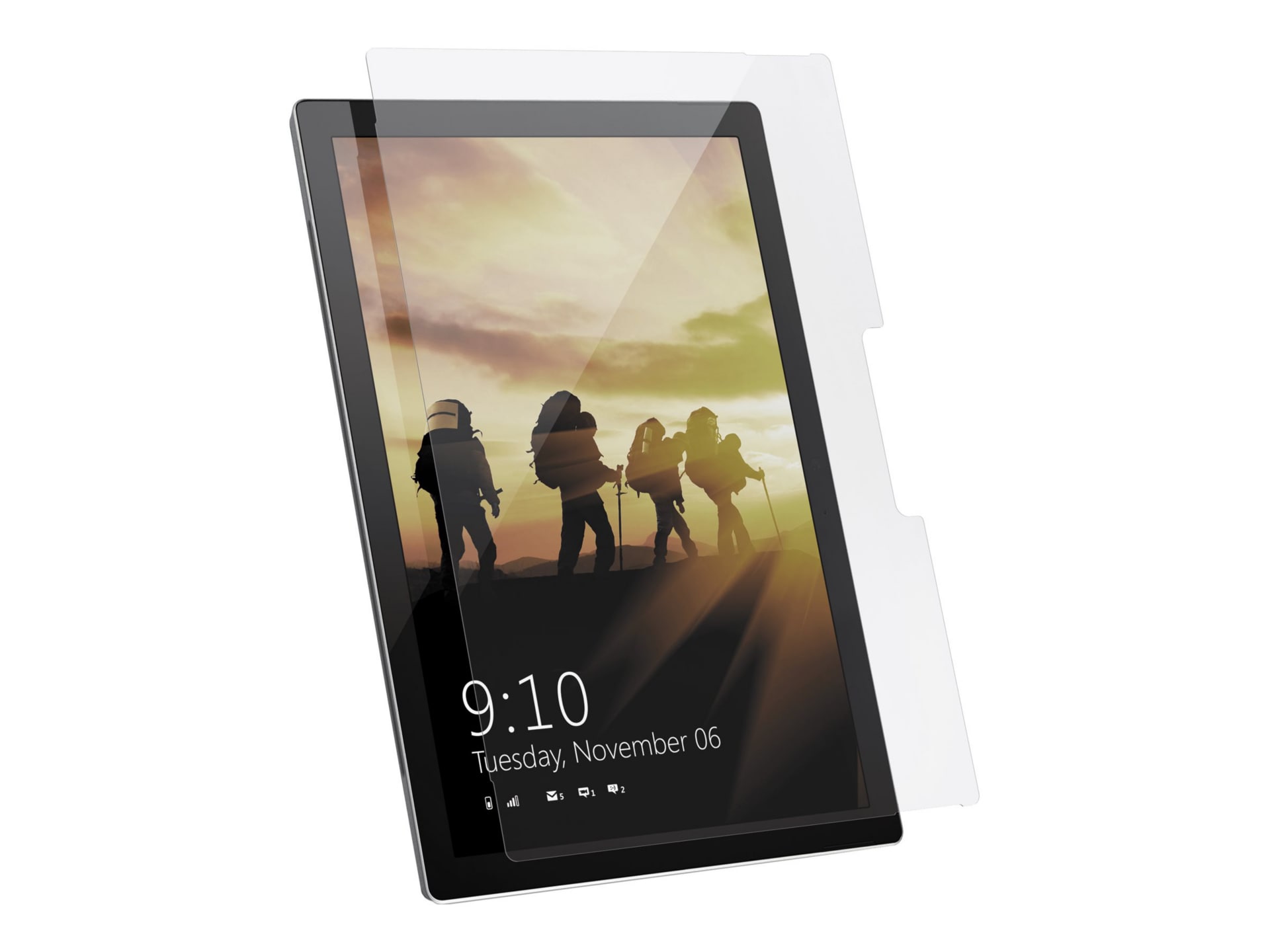 UAG Rugged Tempered Glass Screen Shield for Microsoft Surface Go - screen p