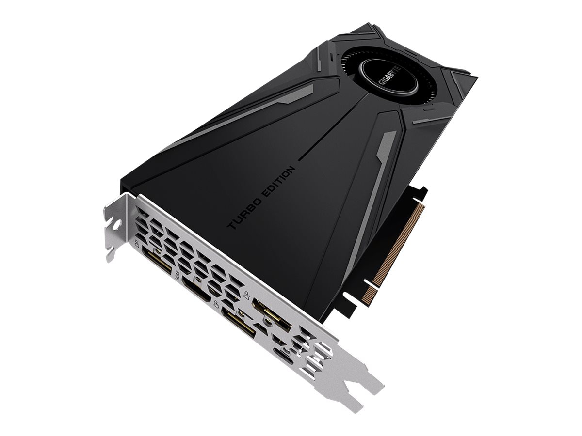 Gigabyte GeForce RTX 2080 Ti TURBO 11G - graphics card - GF RTX 2080 Ti - 11 GB