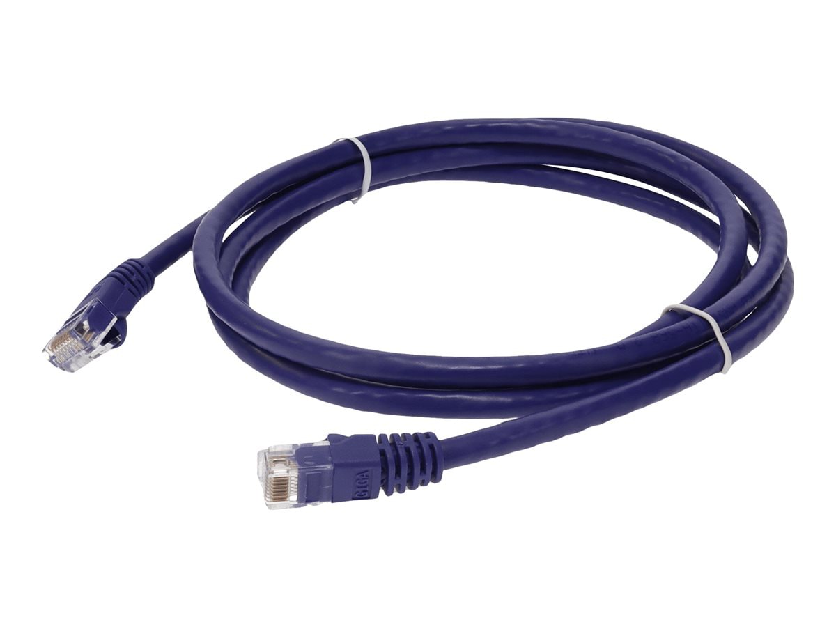 Proline 1ft RJ-45 (M)/RJ-45 (M) Straight Purple Cat6 UTP PVC Patch Cable