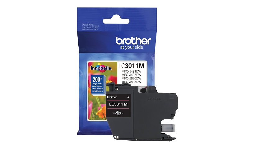 Brother LC3011M - magenta - original - ink cartridge