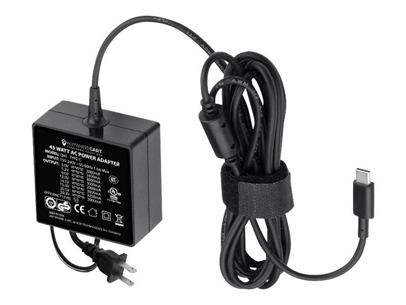 Anywhere Cart AC-45W power adapter - 24 pin USB-C - 45 Watt