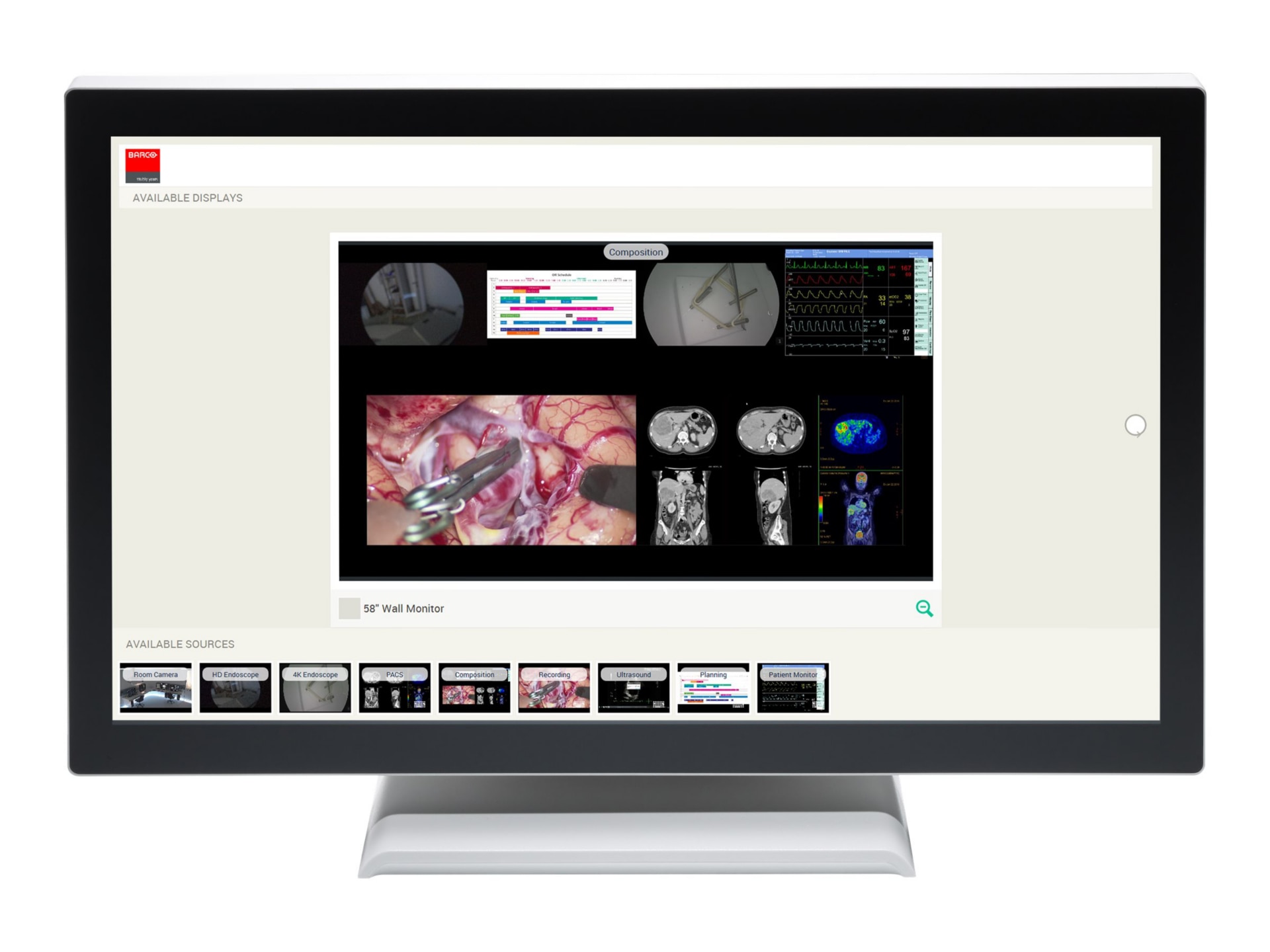BARCO 21.5 FULL HD MED TOUCH SCREEN