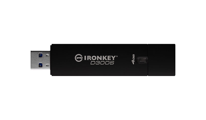 IronKey D300S - USB flash drive - 4 GB - TAA Compliant