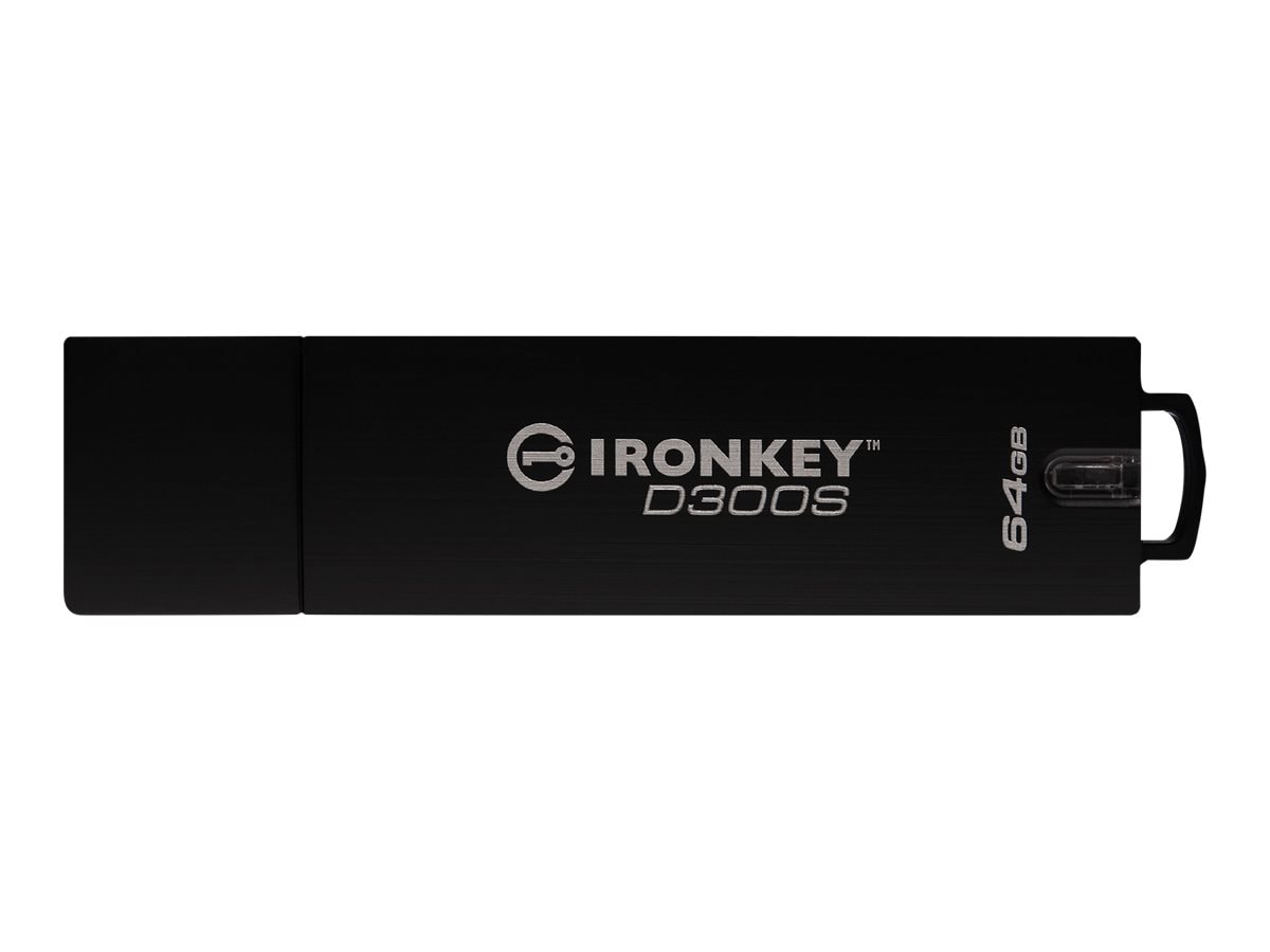 IronKey D300S - USB flash drive - 64 GB - TAA Compliant