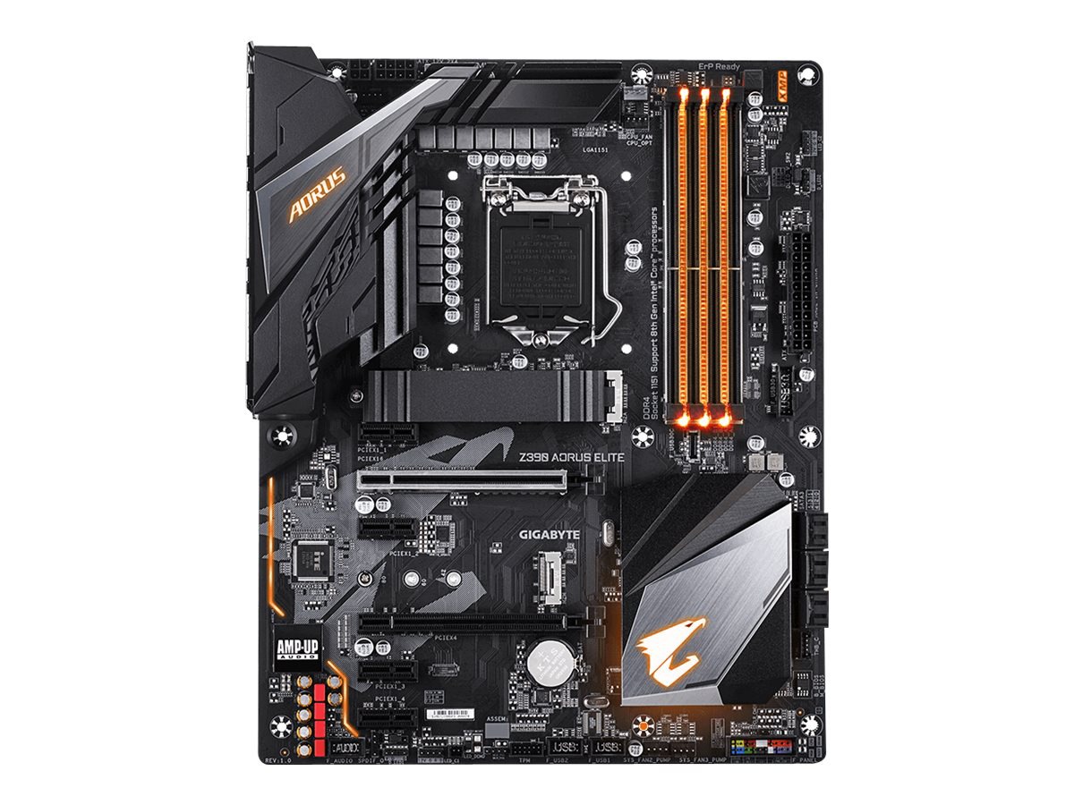 Gigabyte Z390 AORUS ELITE - 1.0 - motherboard - ATX - LGA1151 Socket - Z390
