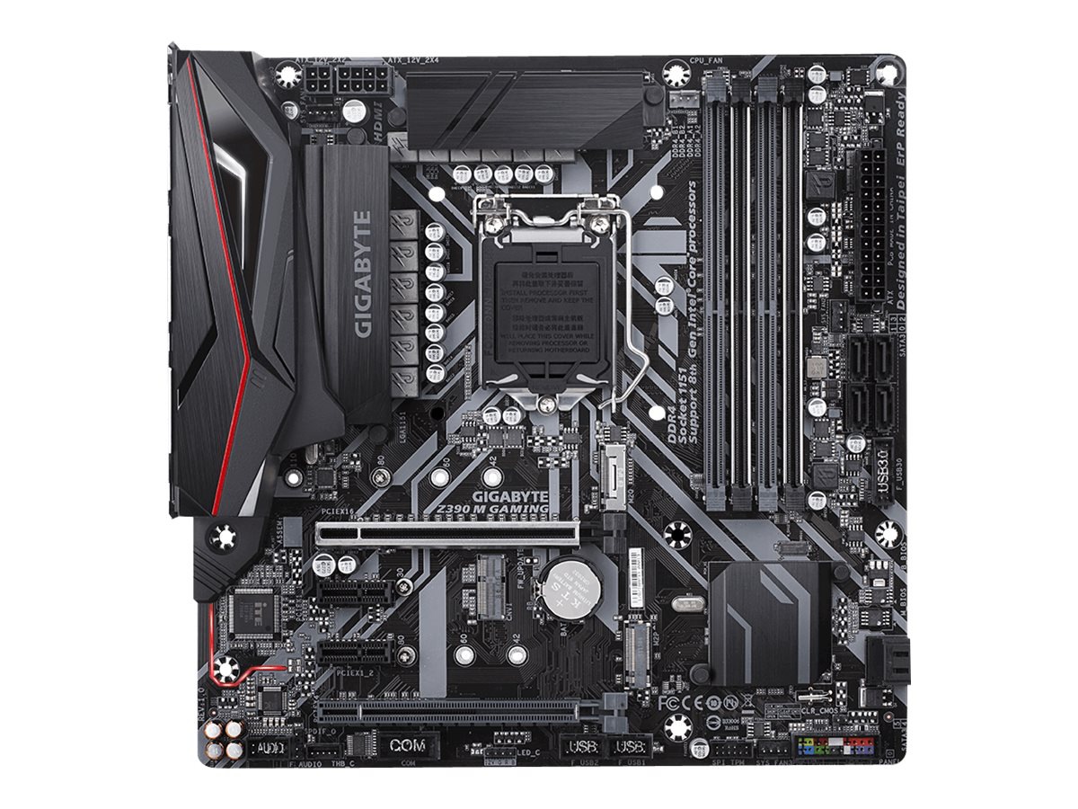 Gigabyte Z390 M GAMING - 1.0 - motherboard - micro ATX - LGA1151 Socket - Z