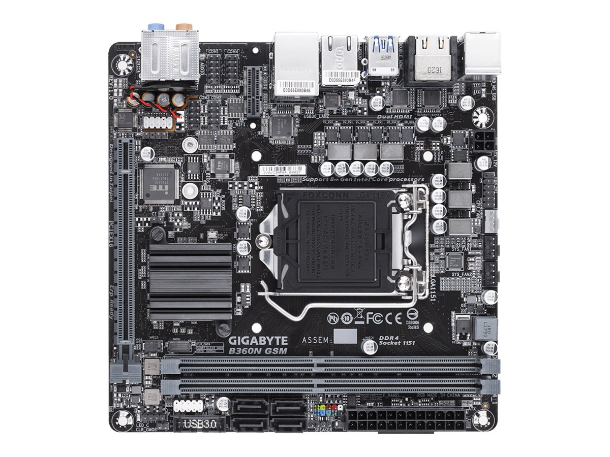 Gigabyte B360N GSM Mini-ITX Motherboard