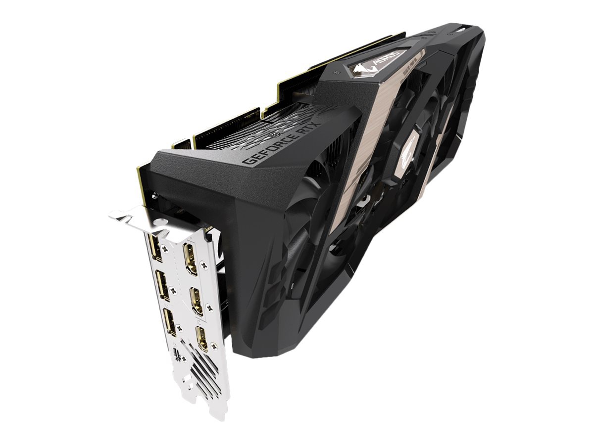 Gigabyte AORUS GeForce RTX 2080 8G - graphics card - GF RTX 2080 - 8 GB