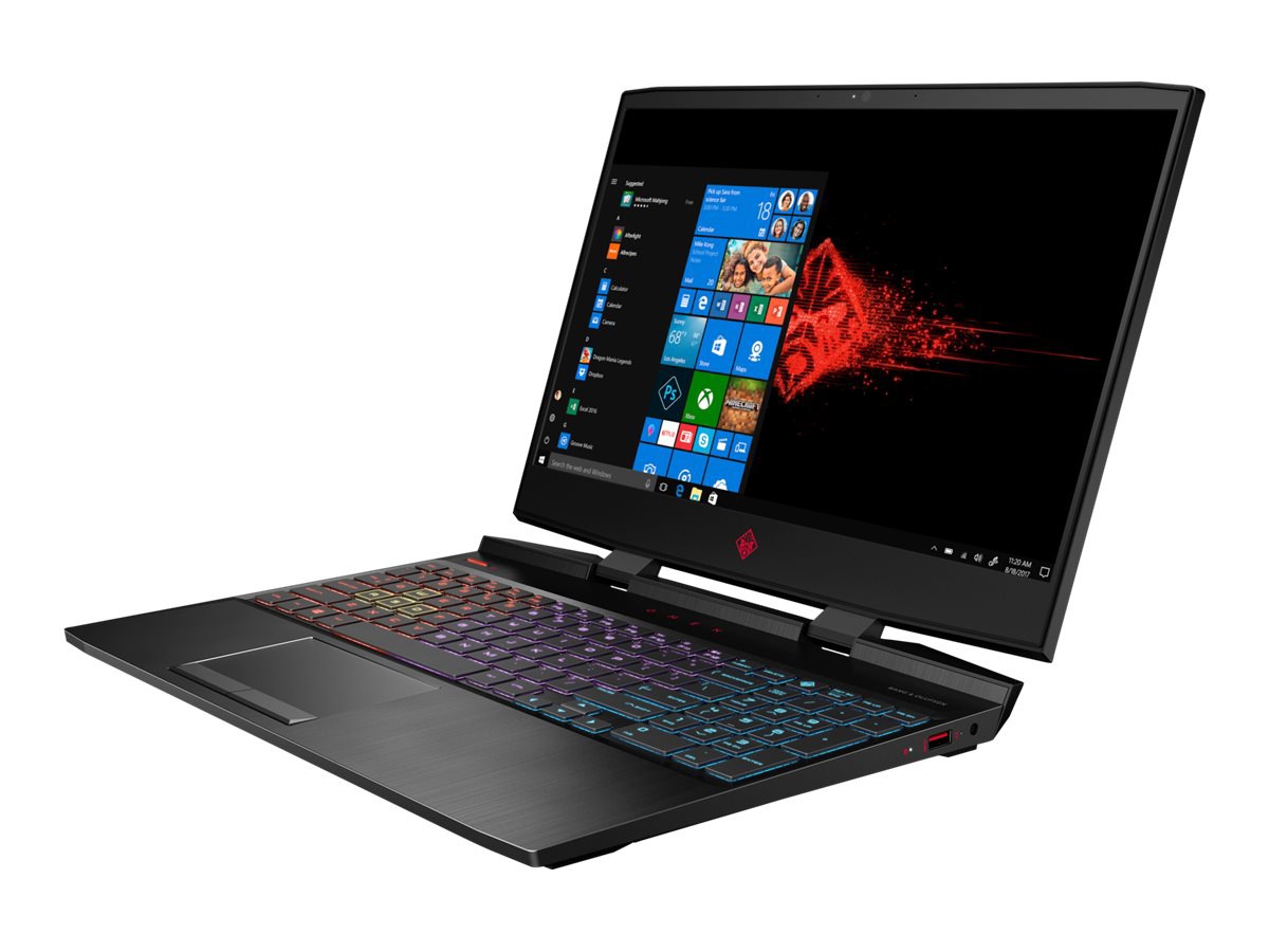 OMEN by HP 15-dc0030nr - 15.6" - Core i7 8750H - 16 GB RAM - 128 GB SSD + 1 TB HDD - US