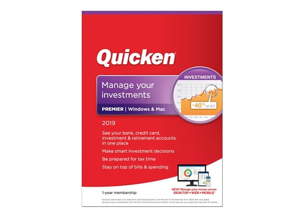 INTUIT QUICKEN PREMIER 2019