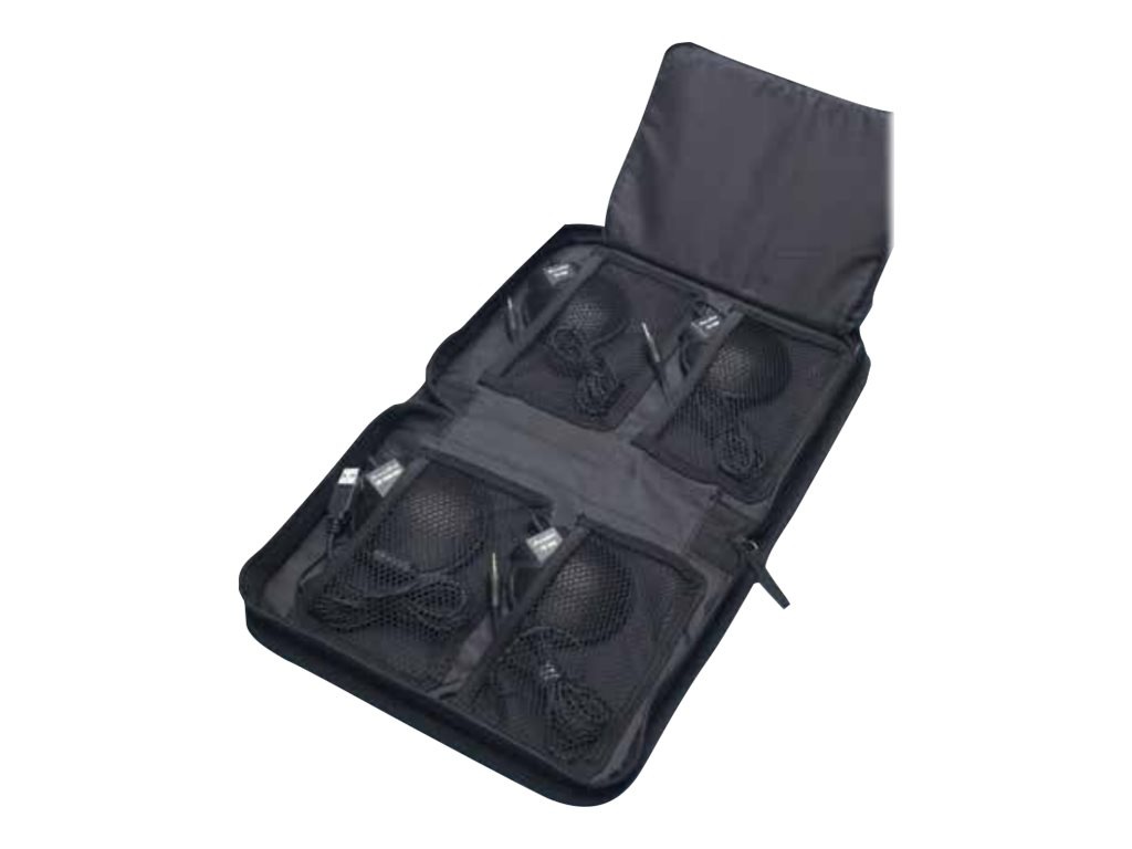 VEC CM-ZIP Pouch - carrying bag for 4 microphones