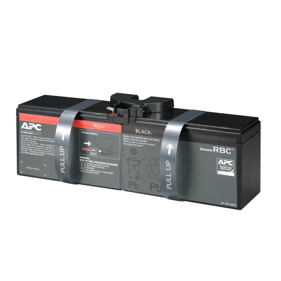 Thumbnail 2 of 2 for APC Replacement Battery Cartridge for Back-UPS, 12V 9.4Ah lead-acid battery, 2-year repair or replace warranty