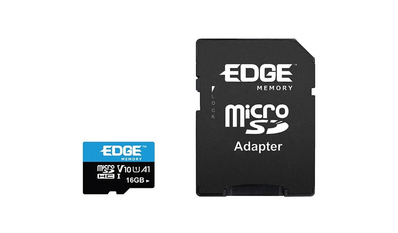 EDGE - flash memory card - 16 GB - microSDHC UHS-I