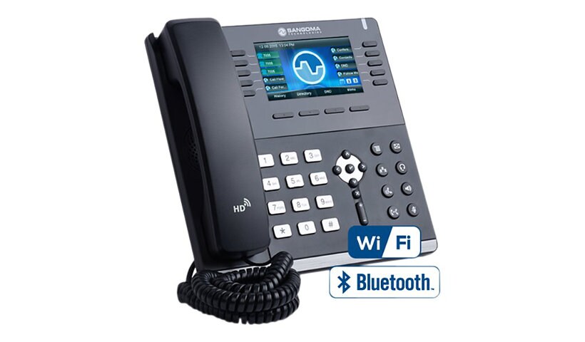 Sangoma S705 - VoIP phone - with Bluetooth interface - 5-way call capabilit