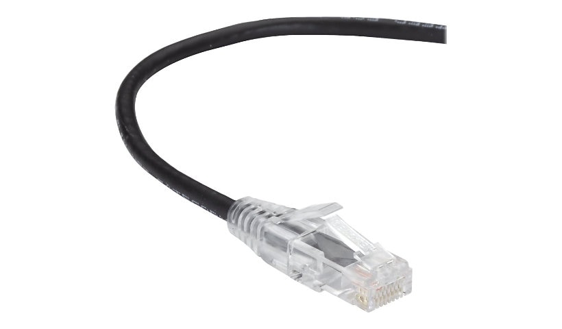 Black Box Slim-Net patch cable - 20 ft - black