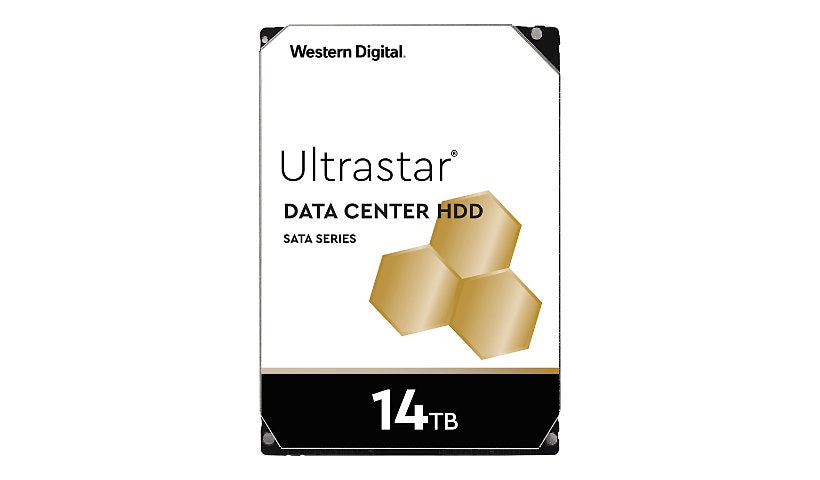 WD Ultrastar DC HC530 WUH721414ALE6L4 - hard drive - 14 TB - SATA 6Gb/s