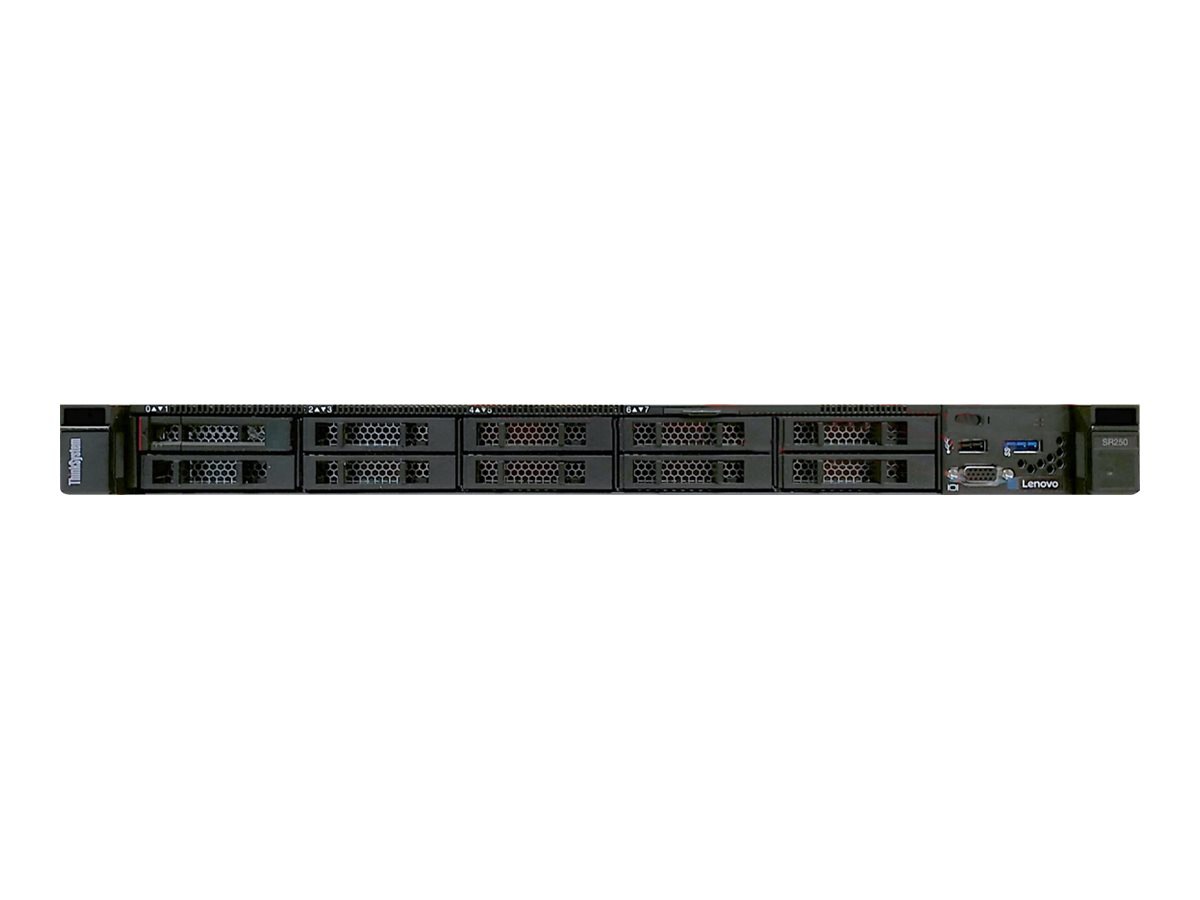 Lenovo ThinkSystem SR250 - rack-mountable - Xeon E-2136 3.3 GHz - 8 GB