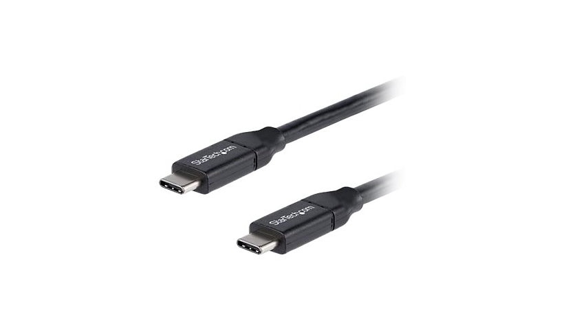 StarTech.com 3m 10 ft USB C to USB C Cable w/ 5A PD - M/M - USB 2.0 - USB-IF Certified - USB Type C Cable - USB C