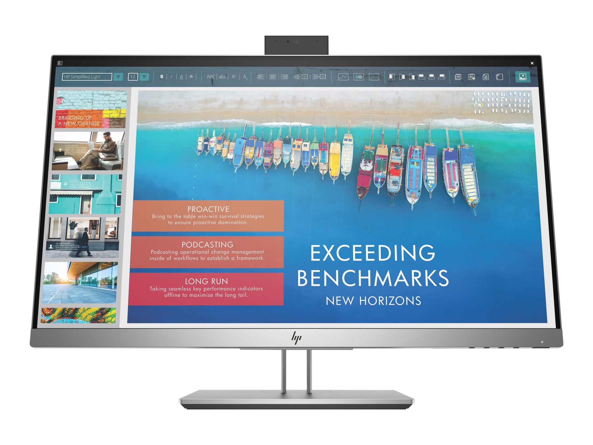 HP EliteDisplay E243d Docking - LED monitor - Full HD (1080p) - 23.8" - Sma