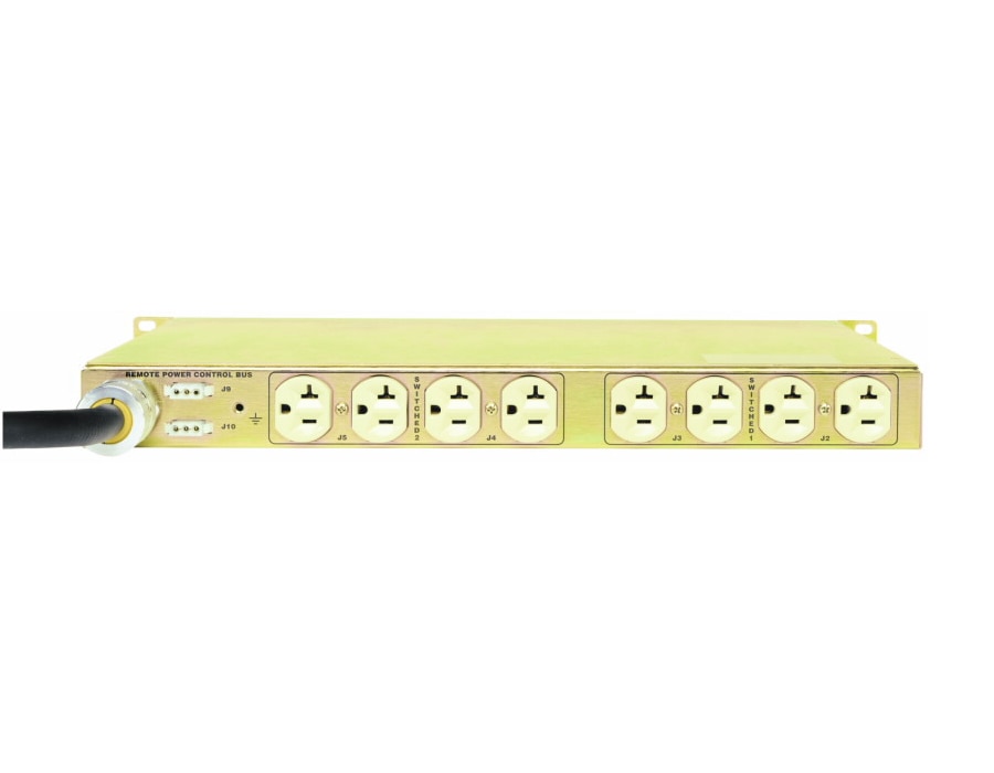 Thumbnail 2 of 2 for Eaton TPC115-10A2 REPO Rack 1U Power Distribution Unit - Black