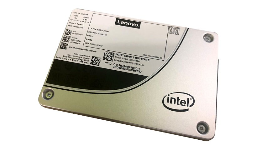 Intel S4610 Mainstream - SSD - 960 GB - SATA 6Gb/s