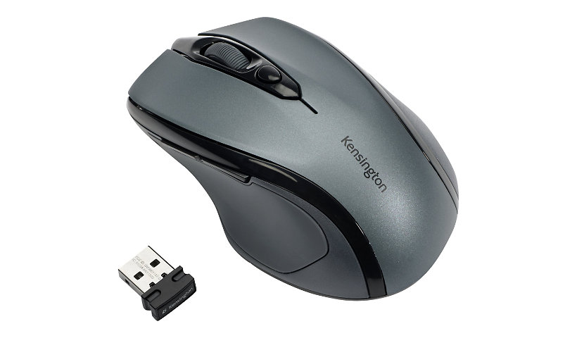 Kensington Pro Fit Mid-Size - mouse - 2.4 GHz - graphite gray