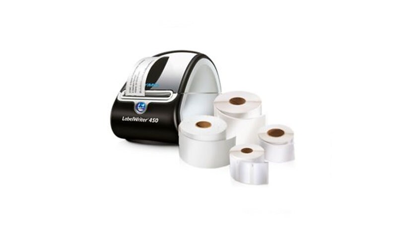 Dymo LabelWriter 450 Value Pack with 4 LabelWriter Roll